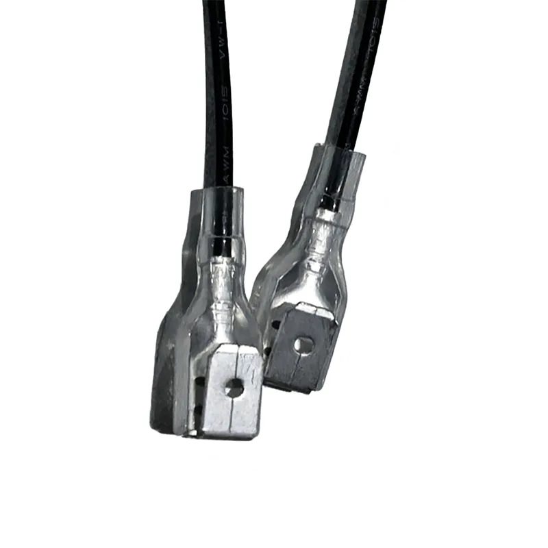 Chicote de fios de engenharia elétrica com terminal 250